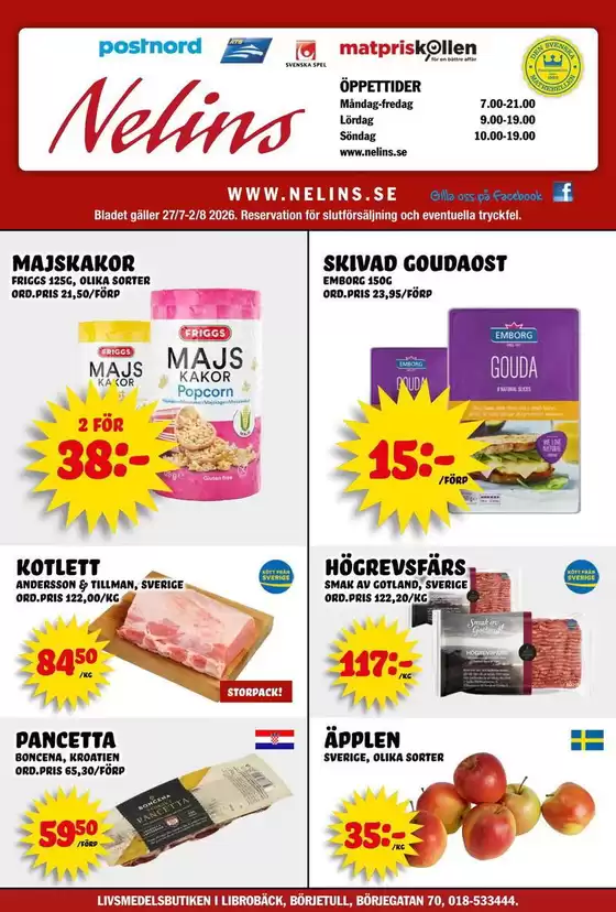 Nelins-katalog | Nelins reklamblad | 2026-07-27T00:00:00.000Z - 2026-08-02T00:00:00.000Z