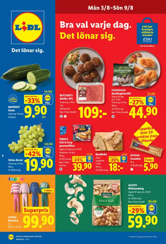 Lidl-katalog | ERBJUDANDEN VECKA 32 | 2026-08-03T00:00:00.000Z - 2026-08-09T00:00:00.000Z