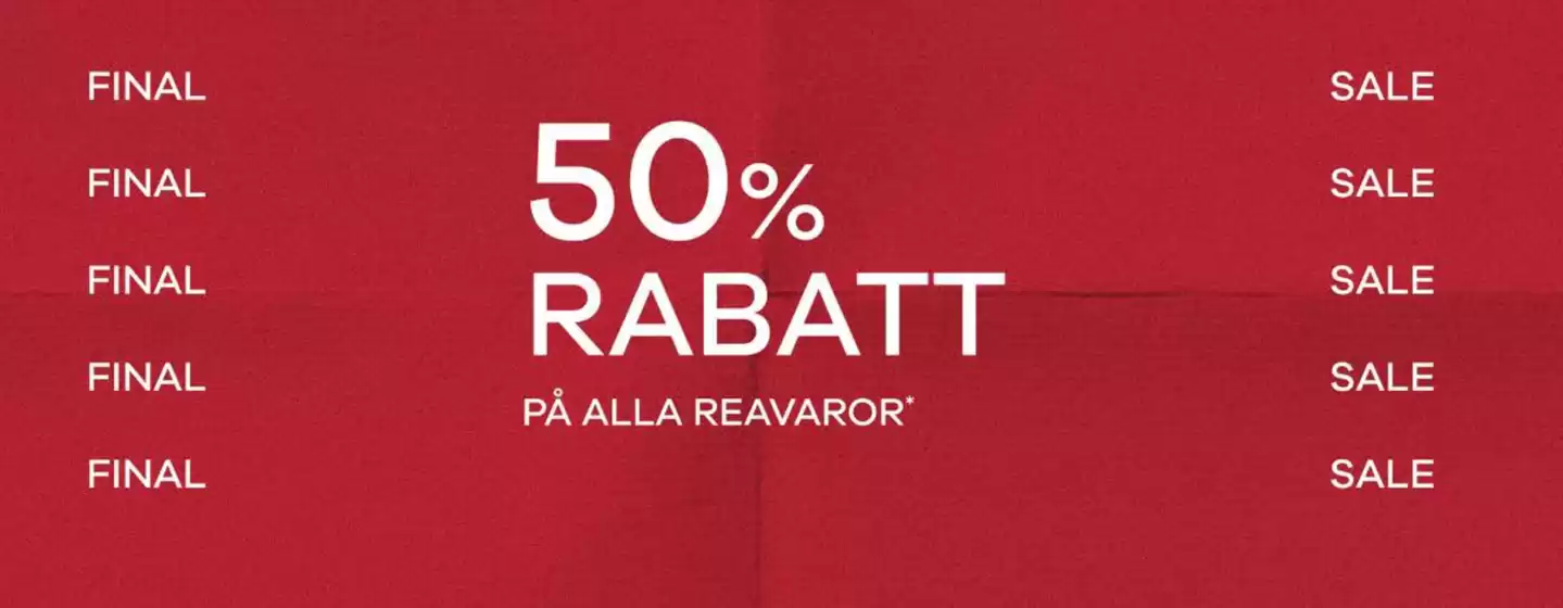 Change-katalog | 50% rabatt! | 2026-07-31T00:00:00.000Z - 2026-08-15T00:00:00.000Z