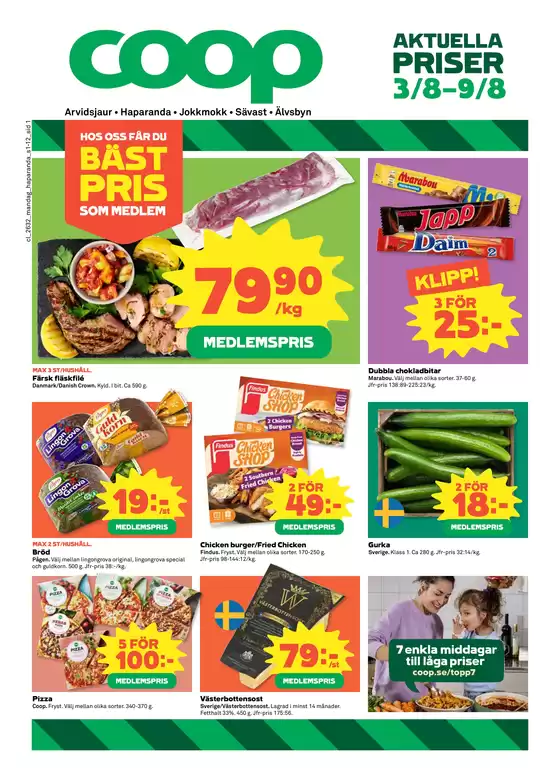 Coop Extra-katalog | Våra bästa fynd | 2026-08-03T00:00:00.000Z - 2026-08-09T00:00:00.000Z