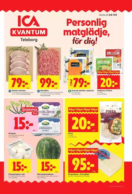 ICA Kvantum-katalog | Specialerbjudanden för dig | 2026-08-03T00:00:00.000Z - 2026-08-09T00:00:00.000Z