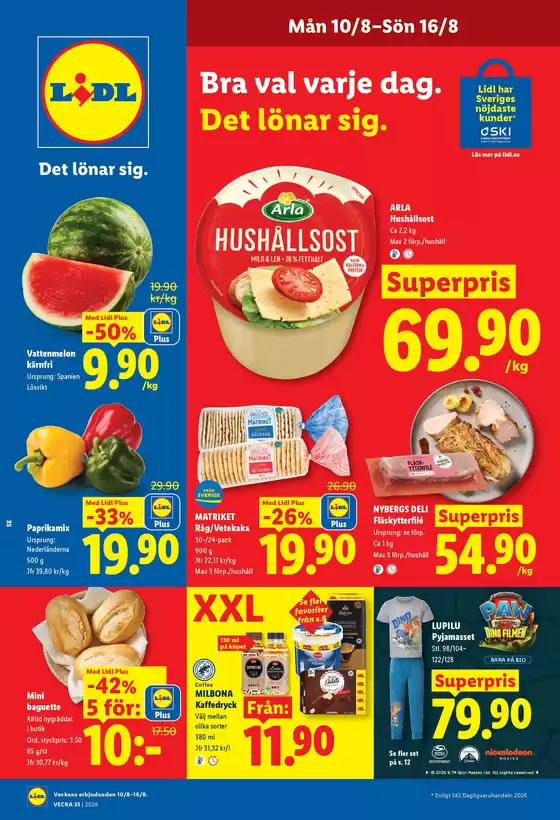 Lidl-katalog | ERBJUDANDEN VECKA 33 | 2026-08-10T00:00:00.000Z - 2026-08-16T00:00:00.000Z
