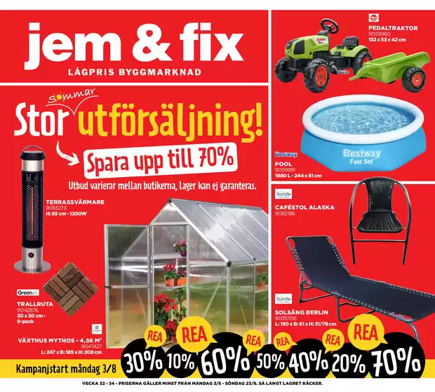 Jem&Fix-katalog | Jem&Fix reklamblad | 2026-08-03T00:00:00.000Z - 2026-08-23T00:00:00.000Z