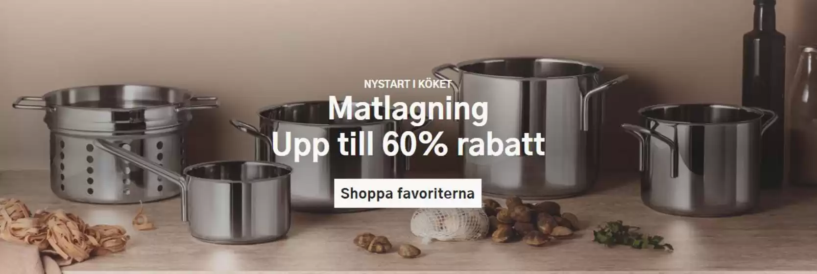 Kitch'n-katalog | Upp till 60% rabatt! | 2026-08-03T00:00:00.000Z - 2026-08-17T00:00:00.000Z