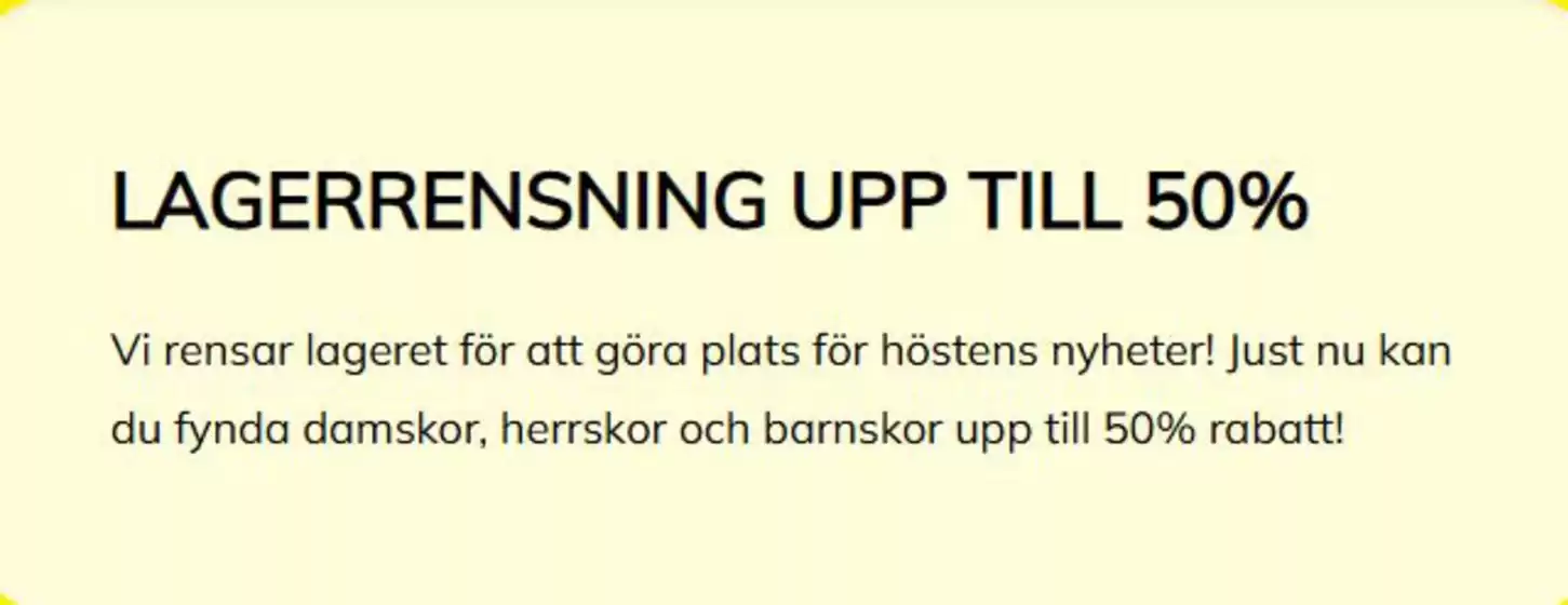 Bergqvist Skor-katalog | Upp till 50%! | 2026-08-05T00:00:00.000Z - 2026-08-19T00:00:00.000Z