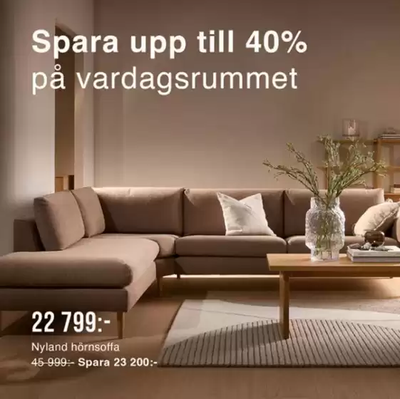 ILVA-katalog | Spara upp till 40%! | 2026-08-05T00:00:00.000Z - 2026-08-19T00:00:00.000Z