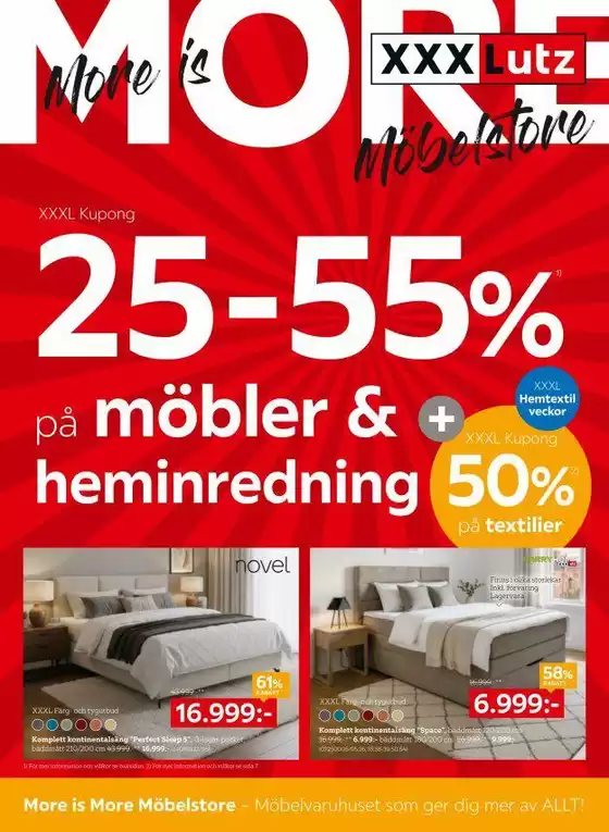 XXXLutz-katalog i Härryda | XXXLutz reklamblad | 2026-08-07T00:00:00.000Z - 2026-08-21T00:00:00.000Z