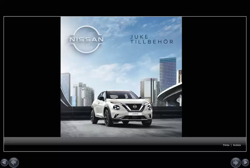 Nissan-katalog | Nissan Juke accessories SE | 2026-08-08T00:00:00.000Z - 2026-08-22T00:00:00.000Z