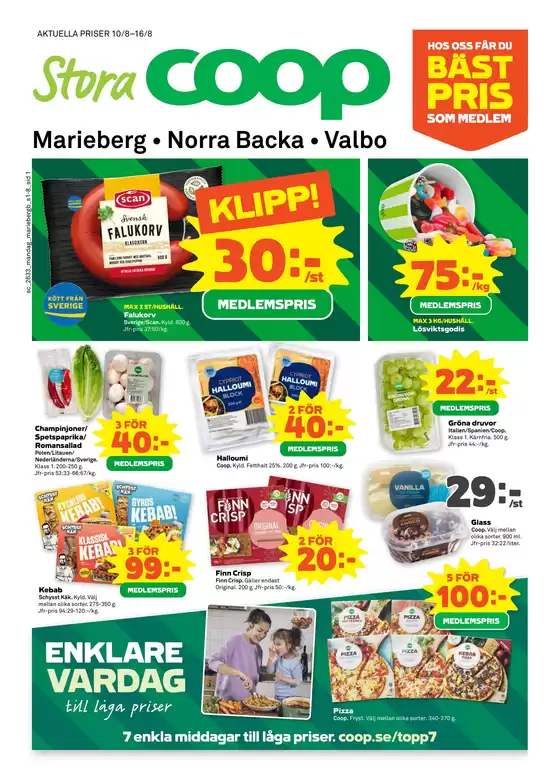 Coop Forum-katalog | Coop Forum reklamblad | 2026-08-10T00:00:00.000Z - 2026-08-16T00:00:00.000Z