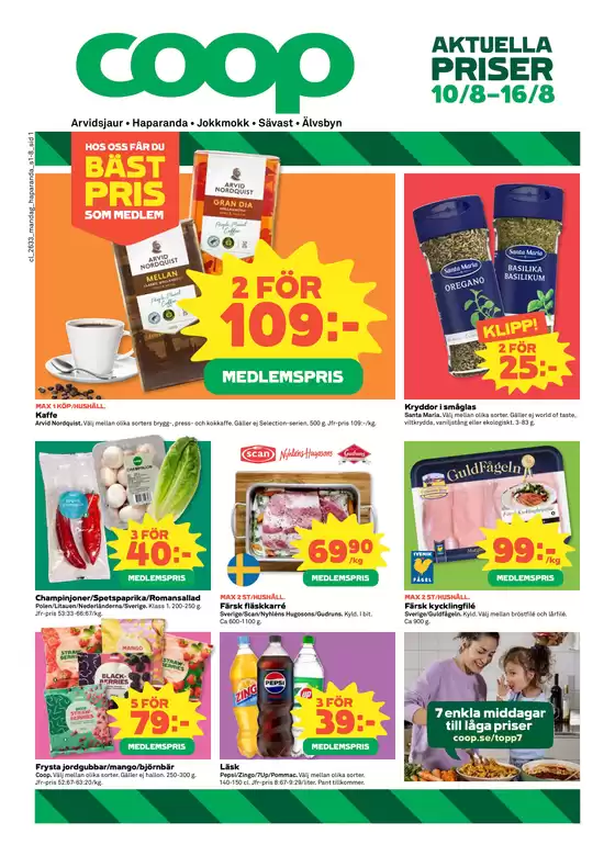 Coop Extra-katalog | Exklusiva deals för våra kunder | 2026-08-10T00:00:00.000Z - 2026-08-16T00:00:00.000Z