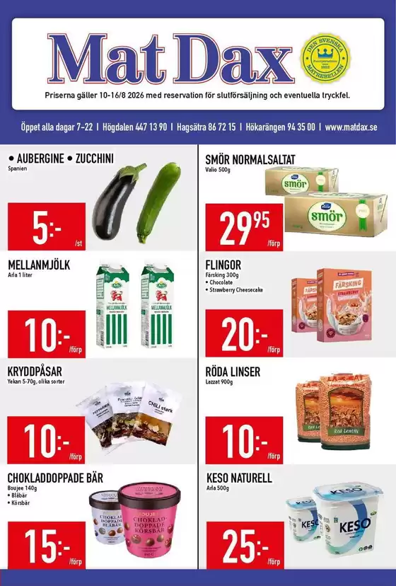 Matdax-katalog | Matdax reklambad | 2026-08-10T00:00:00.000Z - 2026-08-16T00:00:00.000Z