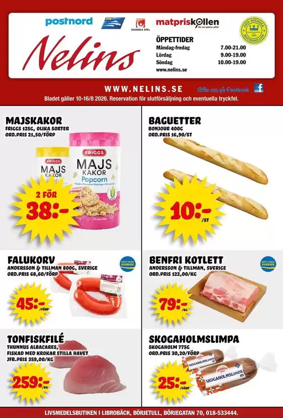 Nelins-katalog | Nelins reklamblad | 2026-08-10T00:00:00.000Z - 2026-08-16T00:00:00.000Z