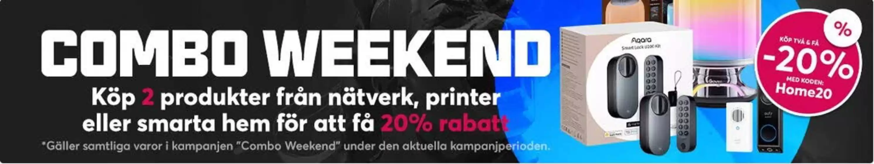 Webhallen-katalog | 20% rabatt! | 2026-08-14T00:00:00.000Z - 2026-08-30T00:00:00.000Z