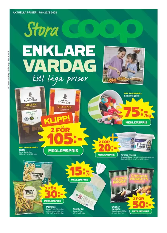 Coop Forum-katalog | Coop Forum reklamblad | 2026-08-17T00:00:00.000Z - 2026-08-23T00:00:00.000Z
