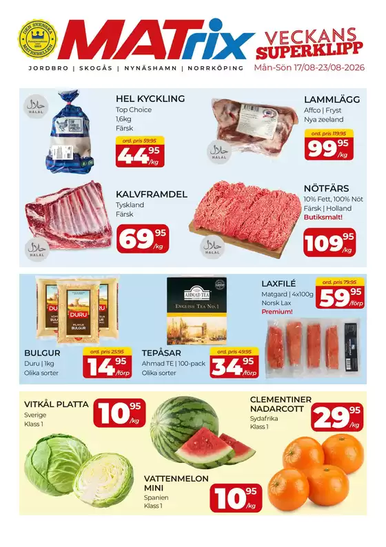 Matrix Butikerna-katalog | Matrix Veckans Annons | 2026-08-17T00:00:00.000Z - 2026-08-23T00:00:00.000Z