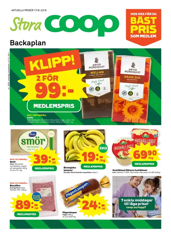 Stora Coop-katalog | Våra bästa erbjudanden för dig | 2026-08-17T00:00:00.000Z - 2026-08-23T00:00:00.000Z
