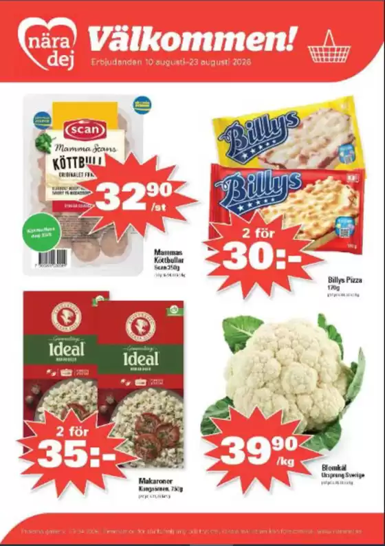 Nära dej-katalog | Kampanjpris! | 2026-08-18T00:00:00.000Z - 2026-08-23T00:00:00.000Z