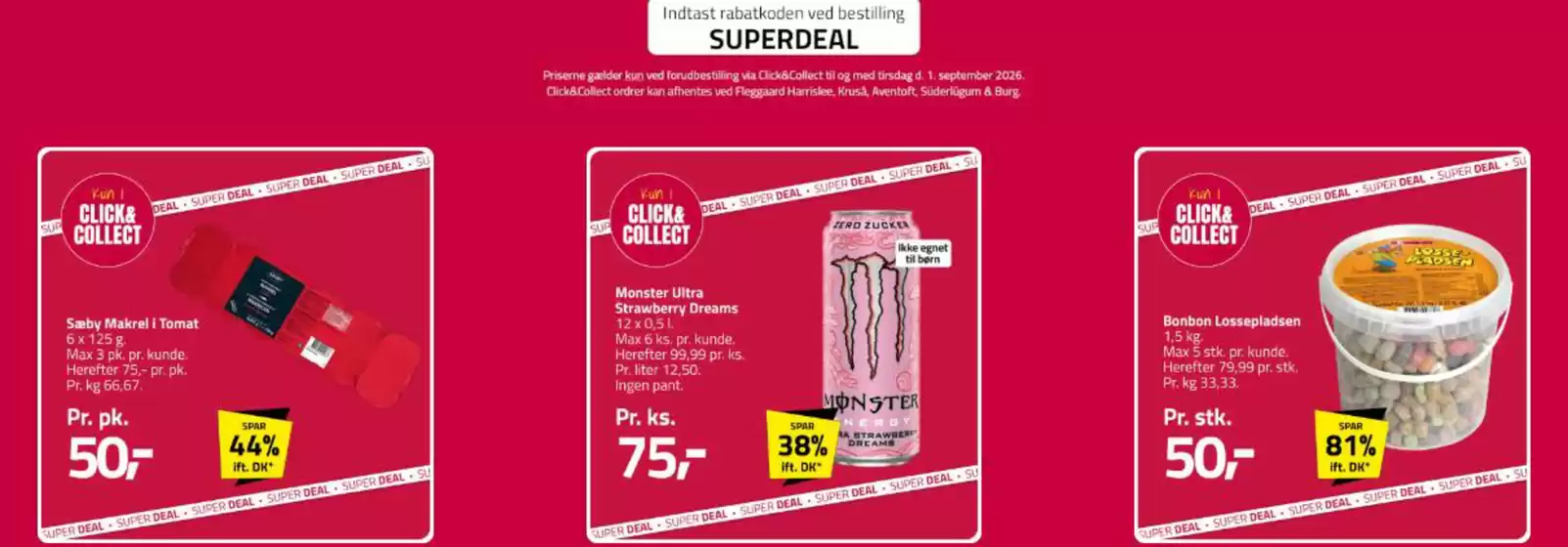 Fleggaard-katalog | Super deal! | 2026-08-20T00:00:00.000Z - 2026-09-01T00:00:00.000Z