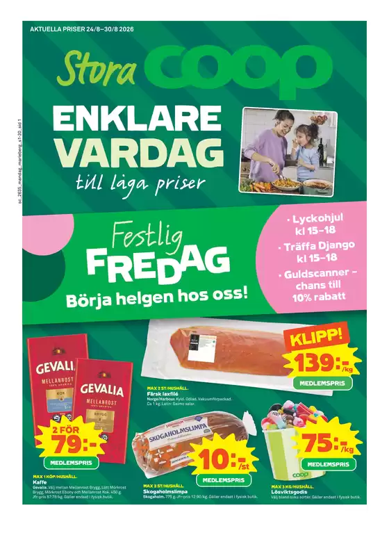 Coop Forum-katalog | Coop Forum reklamblad | 2026-08-24T00:00:00.000Z - 2026-08-30T00:00:00.000Z
