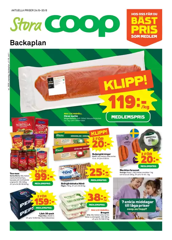 Stora Coop-katalog | Top-erbjudanden för sparrävar | 2026-08-24T00:00:00.000Z - 2026-08-30T00:00:00.000Z