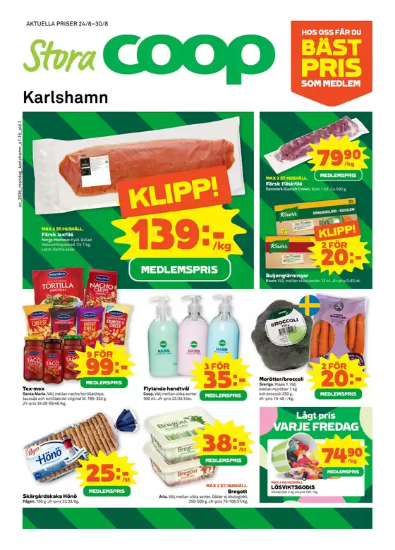 Stora Coop-katalog | Nya erbjudanden att upptäcka | 2026-08-24T00:00:00.000Z - 2026-08-30T00:00:00.000Z