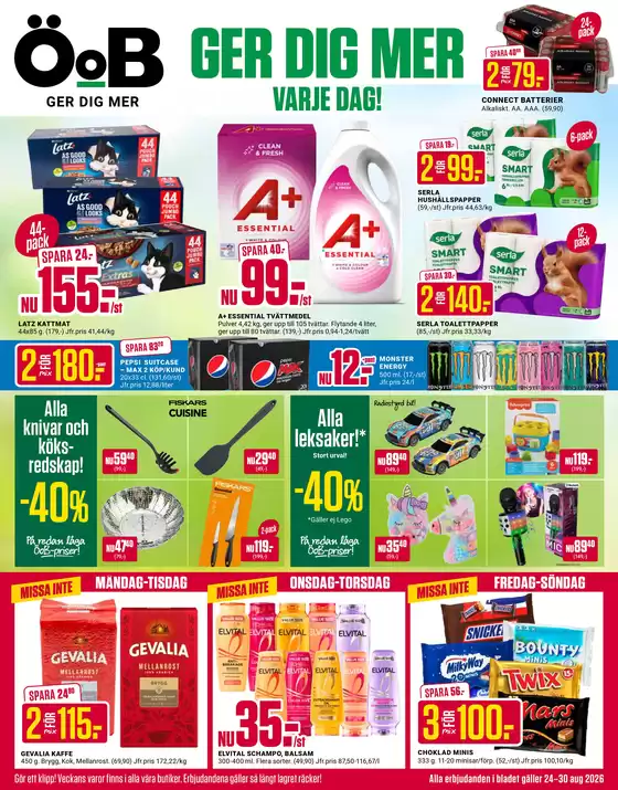 ÖoB-katalog | ÖoB reklambad | 2026-08-24T00:00:00.000Z - 2026-08-30T00:00:00.000Z
