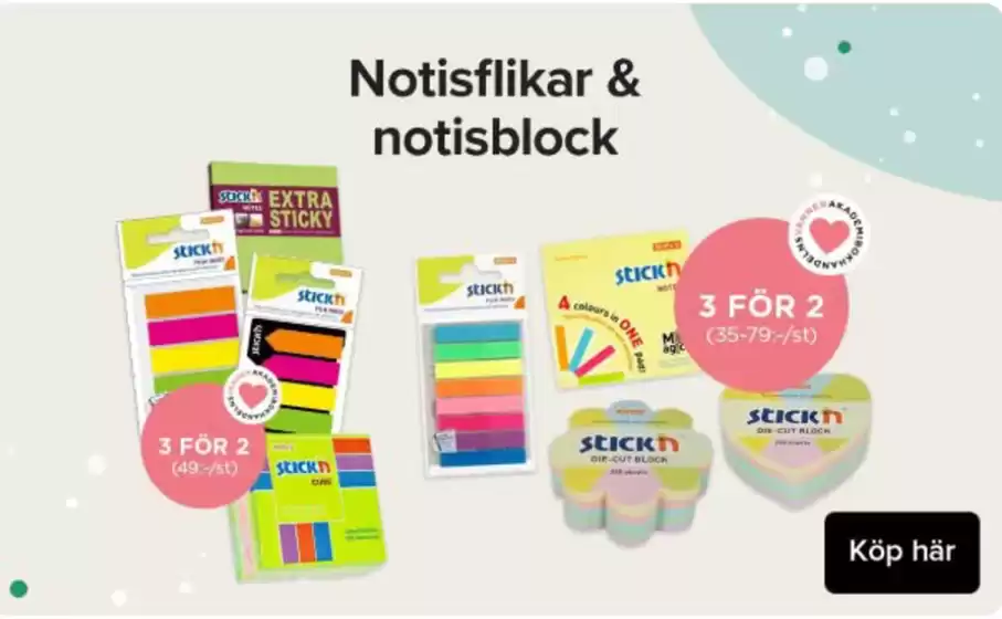 Akademibokhandeln-katalog | Erbjudande! | 2026-08-25T00:00:00.000Z - 2026-09-08T00:00:00.000Z