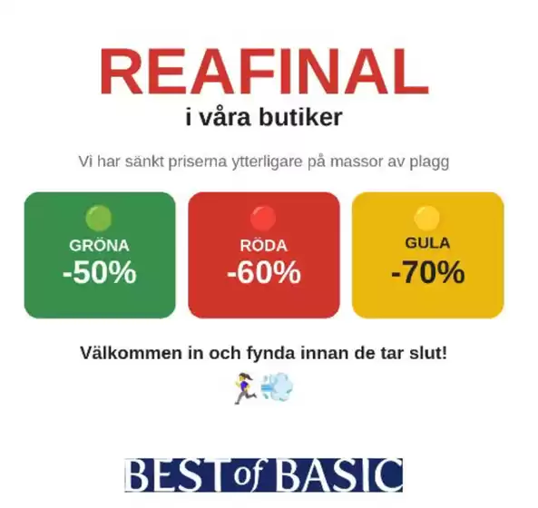 Best of Basic-katalog | Rea Final! 50-70% rabatt. | 2026-08-26T00:00:00.000Z - 2026-09-09T00:00:00.000Z