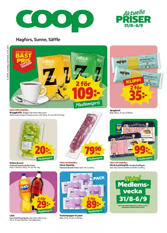 Coop Extra-katalog | Coop Extra reklamblad | 2026-08-31T00:00:00.000Z - 2026-09-06T00:00:00.000Z