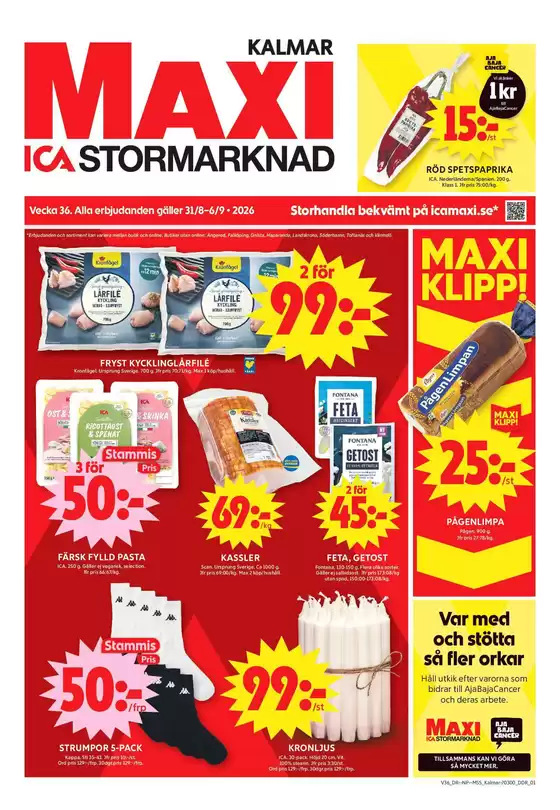 ICA Maxi-katalog i Danderyd | Våra bästa erbjudanden för dig | 2026-08-31T00:00:00.000Z - 2026-09-06T00:00:00.000Z