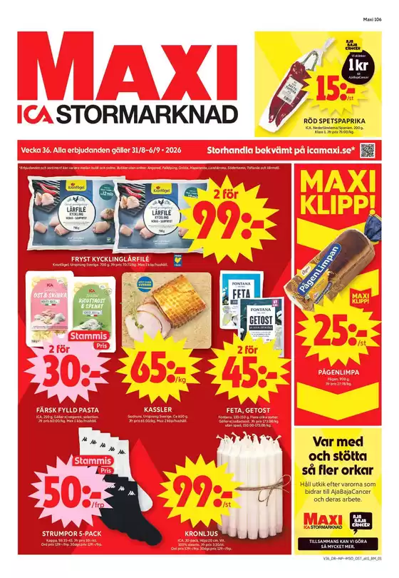 ICA Maxi-katalog | Exklusiva fynd | 2026-08-31T00:00:00.000Z - 2026-09-06T00:00:00.000Z