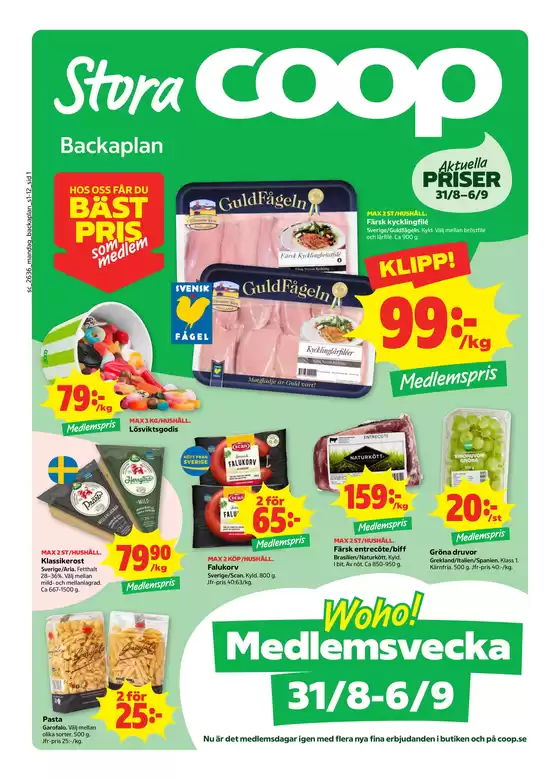 Stora Coop-katalog i Åmotfors | Rabatter och kampanjer | 2026-08-31T00:00:00.000Z - 2026-09-06T00:00:00.000Z