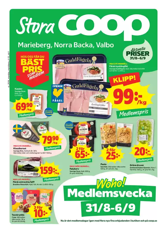 Stora Coop-katalog i Åmotfors | Nya erbjudanden att upptäcka | 2026-08-31T00:00:00.000Z - 2026-09-06T00:00:00.000Z