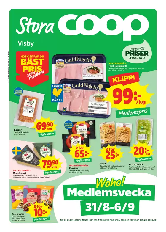 Stora Coop-katalog i Åmotfors | Exklusiva fynd | 2026-08-31T00:00:00.000Z - 2026-09-06T00:00:00.000Z