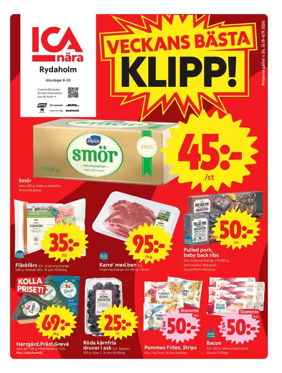 ICA Nära-katalog | Aktuella deals och erbjudanden | 2026-08-31T00:00:00.000Z - 2026-09-06T00:00:00.000Z