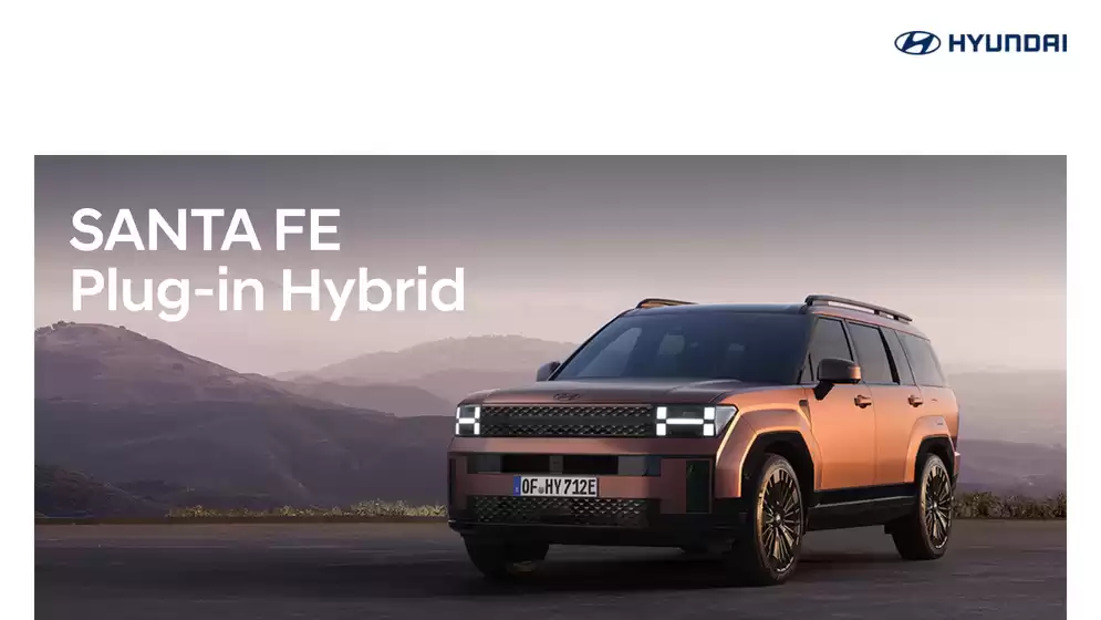 Hyundai-katalog i Mölndal | Hyundai Modellbroschyr SANTA FE Plug-in Hybrid | 2026-09-03T00:00:00.000Z - 2026-09-17T00:00:00.000Z