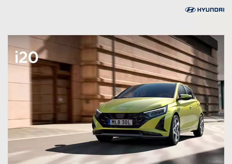 Hyundai-katalog i Söderby och Råby | Hyundai Modellbroschyr i20 | 2026-09-03T00:00:00.000Z - 2026-09-17T00:00:00.000Z