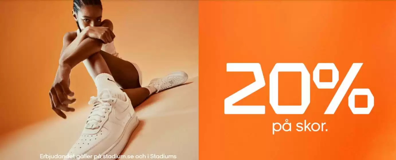 Stadium-katalog | 20% rabatt! | 2026-09-03T00:00:00.000Z - 2026-09-13T00:00:00.000Z