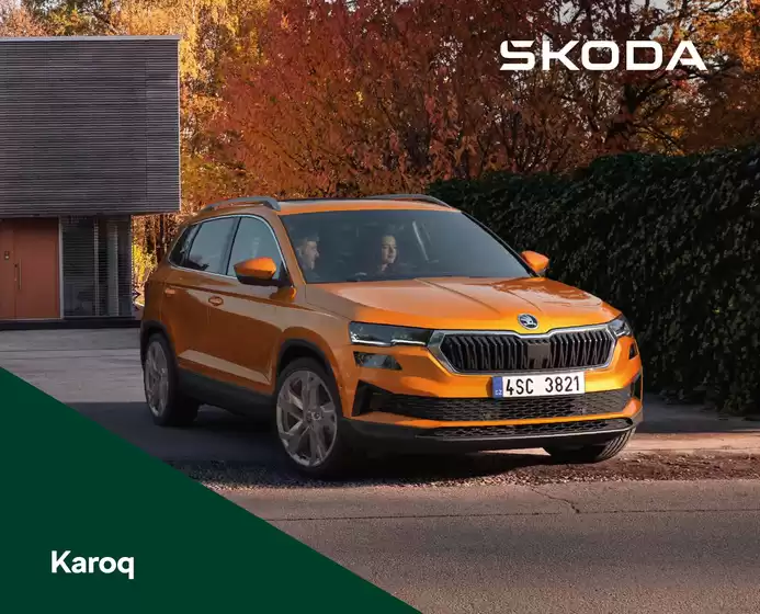 ŠKODA-katalog | Modellbroschyr Karoq | 2026-09-04T00:00:00.000Z - 2026-09-18T00:00:00.000Z