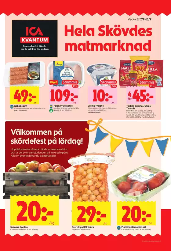ICA Kvantum-katalog | Nya erbjudanden att upptäcka | 2026-09-07T00:00:00.000Z - 2026-09-13T00:00:00.000Z