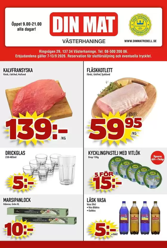 Din Mat-katalog | Din Mat reklambad | 2026-09-07T00:00:00.000Z - 2026-09-13T00:00:00.000Z