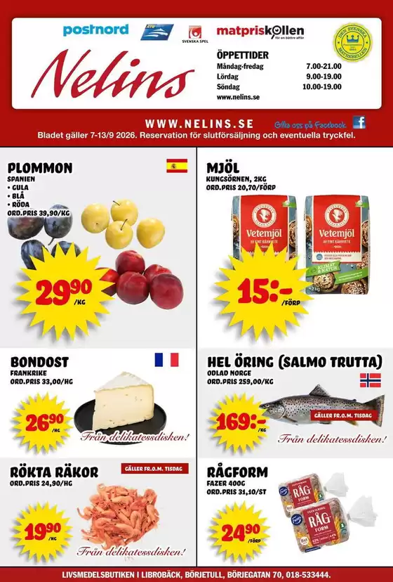 Nelins-katalog | Nelins reklamblad | 2026-09-07T00:00:00.000Z - 2026-09-21T00:00:00.000Z