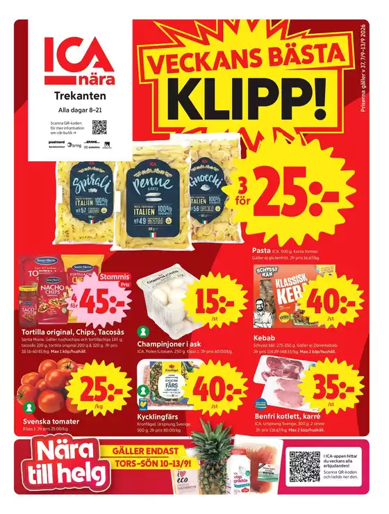 ICA Nära-katalog | Aktuella deals och erbjudanden | 2026-09-07T00:00:00.000Z - 2026-09-21T00:00:00.000Z