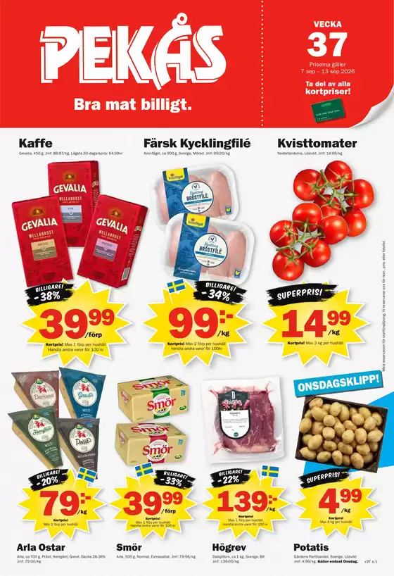 Pekås-katalog | Kampanjpris! | 2026-09-09T00:00:00.000Z - 2026-09-13T00:00:00.000Z