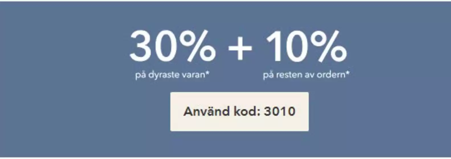 La Redoute-katalog | Upp till 30%! | 2026-09-10T00:00:00.000Z - 2026-09-24T00:00:00.000Z