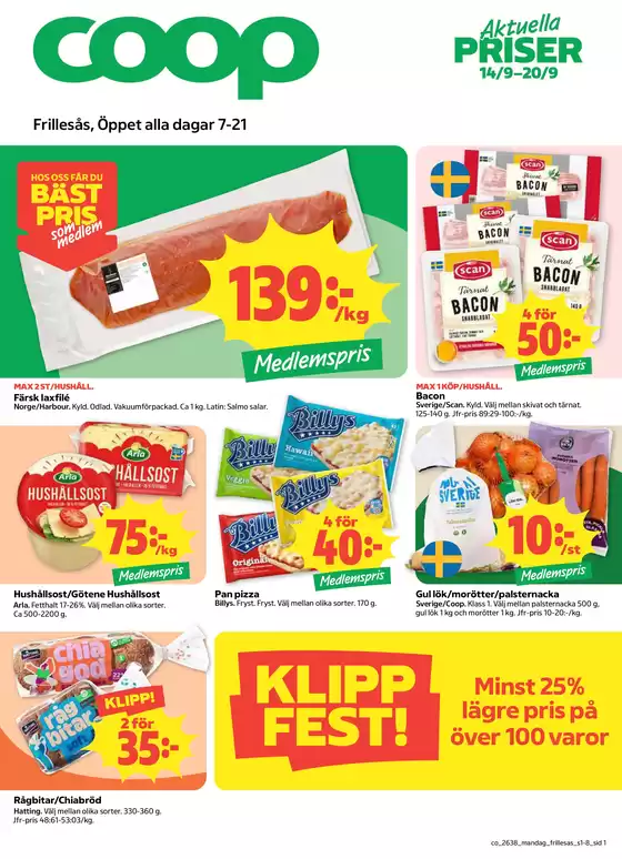 Coop Konsum-katalog | Coop Konsum reklamblad | 2026-09-14T00:00:00.000Z - 2026-09-20T00:00:00.000Z
