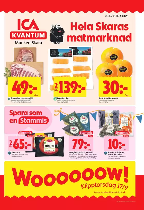 ICA Kvantum-katalog i Skövde | ICA Kvantum reklamblad | 2026-09-14T00:00:00.000Z - 2026-09-20T00:00:00.000Z