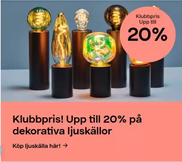 Clas Ohlson-katalog i Jursla | Klubbpris! 20-40% rabatt. | 2026-09-16T00:00:00.000Z - 2026-09-30T00:00:00.000Z