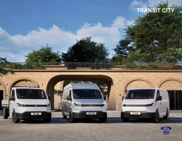 Ford-katalog | Broschyr transit e city. | 2026-09-18T00:00:00.000Z - 2026-10-02T00:00:00.000Z