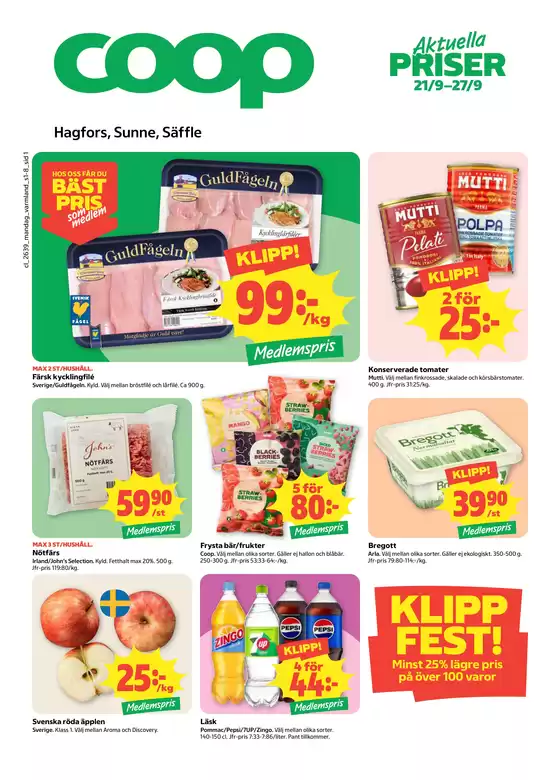 Coop Extra-katalog | Coop Extra reklamblad | 2026-09-21T00:00:00.000Z - 2026-09-27T00:00:00.000Z